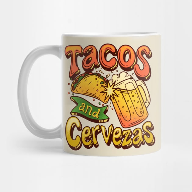 Tacos And Cervezas - Taco Tuesday Celebration by Sachpica